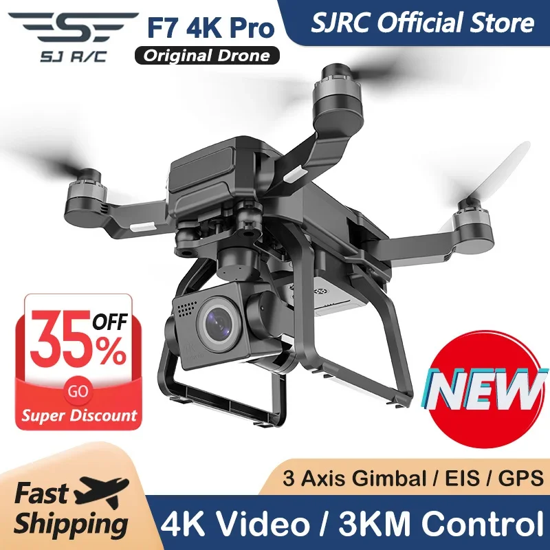 カメラ付きプロフェッショナルブラシレスクワッドコプター,4k - Drone Camera Professional のレビューと価格