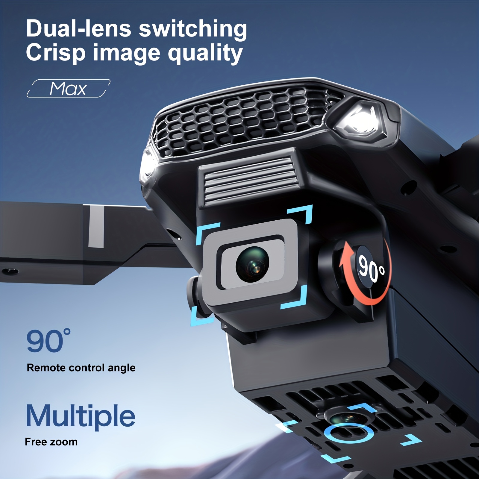 2026年型、デュアルカメラ搭載、8Kスクリーンリモコン、予 - Drone Camera Hd のレビューと価格