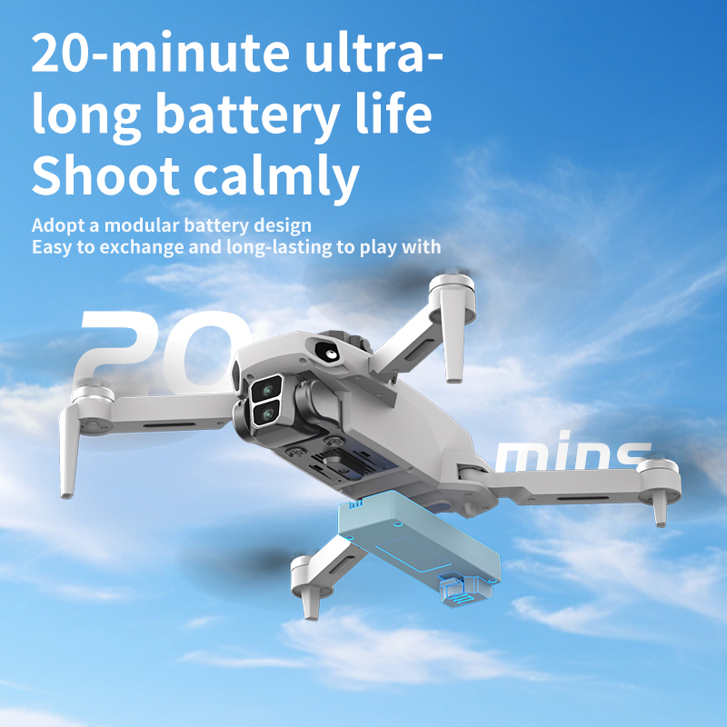 L106-1PRO GPS プロフェッショナルドローン 4K - Drone Camera Hd のレビューと価格