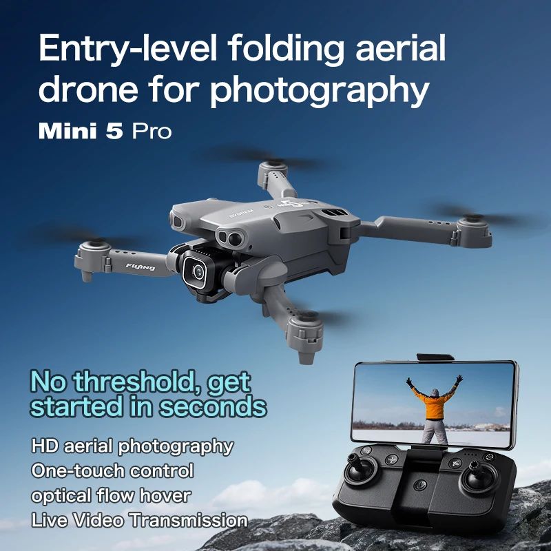 Lenovo Mini 5 Pro ドローン 8K 空撮 H - Drone Camera Professional のレビューと価格